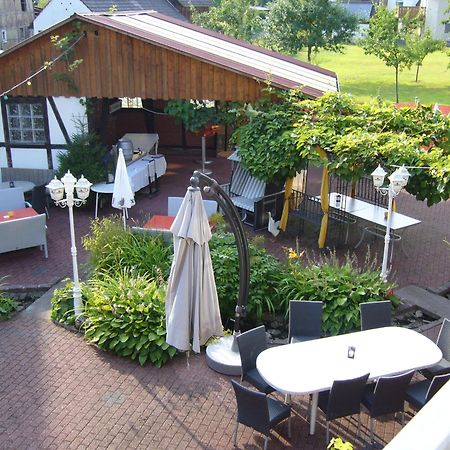Pension Zur Harburg Hotell Uslar Eksteriør bilde